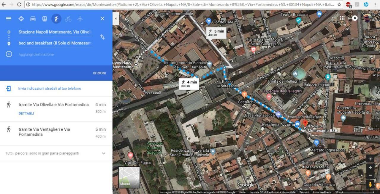 Il Sole Di Montesanto Bed and Breakfast Napoli Eksteriør billede